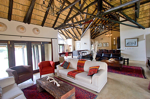 Main Lodge Lounge Black Rhino Game Lodge Accommodation Bookings Pilanesberg Game Park Black Rhino Private Game Reserve Luxury Accommodation