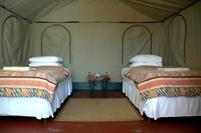 Inside view of Exclusive Safari Tents at Manyane Resort Accommodation Bookings for Pilanesberg Game Park,Luxury Accommodation