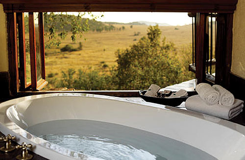 Luxurious Cottage Bathroom view at Tshukudu Bush Lodge, Luxury Accommodation at Pilanesberg Game Reserve - Accommodation Bookings